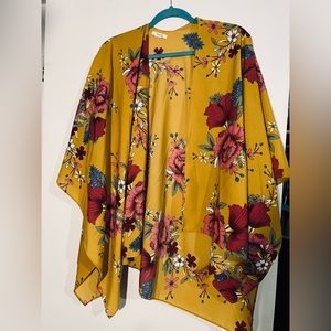 Floral kimono